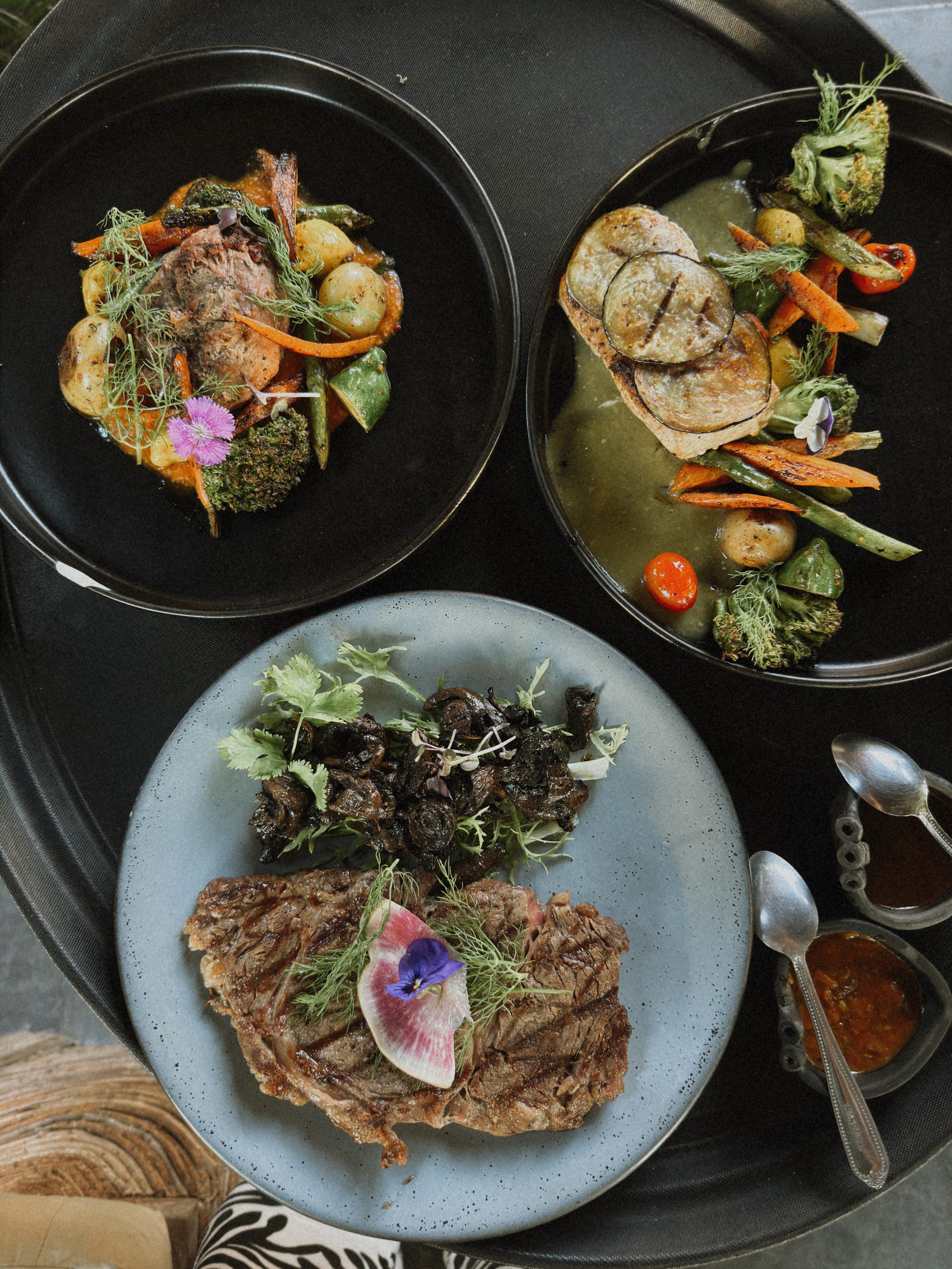 Cuisine at El Agavero in Tulum for local food partnerships