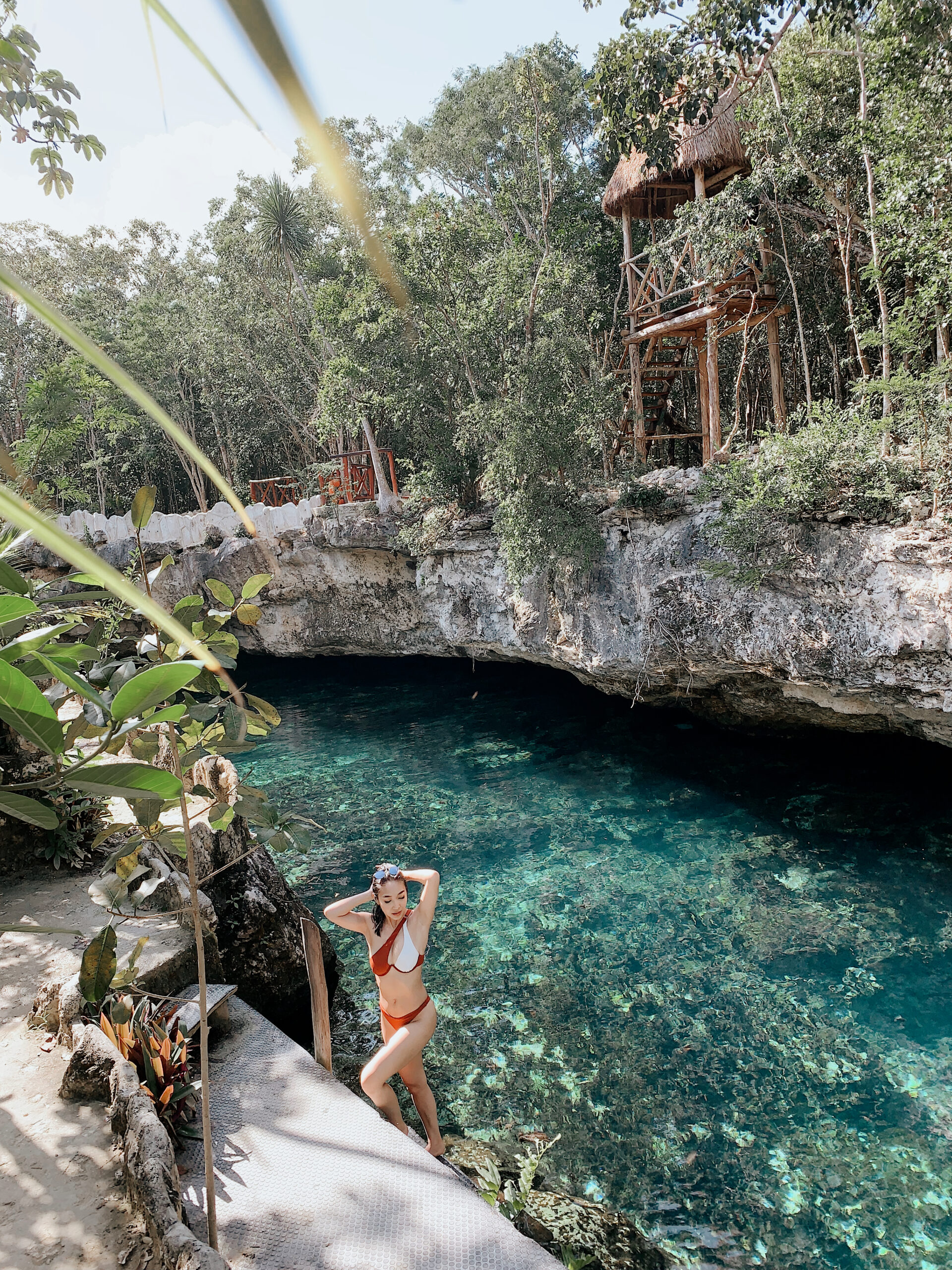 Private cenote experience near Tulum